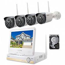 Onwote All In One 1080p Hd Nvr Wireless Home Security Camera System Outdoor With In 2020 Wireless Home Security Cameras Security Cameras For Home Home Security Systems