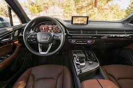 2017 Audi Q7 First Test Review Motor Trend Audi Q7 Audi Q7 Interior Audi