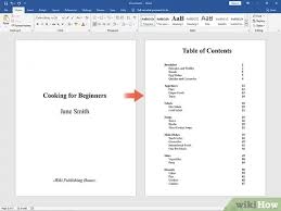 The easiest way to build and maintain a table of contents is with styles. 4 Ways To Write A Table Of Contents Wikihow