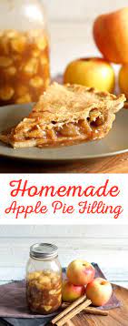 Homemade Apple Pie Filling Honey And Birch Homemade Apple Pies Homemade Apple Pie Filling Apple Pies Filling