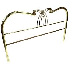 When i saw this ugly brass headboard on a local selling site, i passed over it at first Vintage Gold Colored Art Deco King Size Brass Bed Headboard At 1stdibs