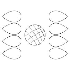 Download them for free in ai or eps format. Sunflower Petal Template Printable Novocom Top