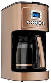 Coffeemaker machines & programmable coffeemakers manuals. Amazon Com Cuisinart Dcc 3200cpamz Perfectemp 14 Cup Programmable Coffeemaker Copper Kitchen Dining