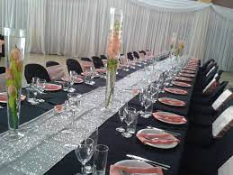 Stunning Peach Silver And Black Wedding Black Wedding Decorations Diy Wedding Decorations Barn Wedding Decorations