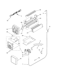 Removing an ice maker unit from the kenmore 106 is a. My Kenmore Coldspot 106 53552201 Stopped Making Ice