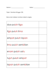 Informasi seputar xian wang de ri chang sheng huo. Matematik Nombor Hingga 100 Interactive Worksheet Workbook Worksheets Your Teacher