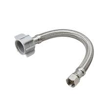 This type of water supply tube is good for use with either hot or cold water supply lines. Proline 3 8 Compression X 7 8 Ballcock X 16 Braided Stainless Steel Toilet Supply Line At Menards
