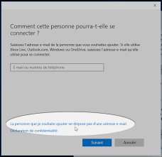Créer un compte utilisez plutôt un numéro de téléphone. Windows 10 Comment Creer Un Compte Invite Ou Local Sans Compte Microsoft Forums Cnet France