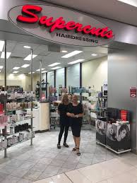 Carriage clothiers, ltd., an upscale men's clothing store; Gold Coast Supercuts Southport Park Shopping Centre Facebook