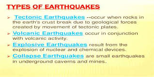 What are effects of earthquakes? Types Of Earthquakes Qs Study