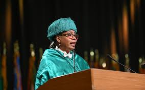 Gloria Ladson-Billings offers 'Capital T Truth,' challenges TU grads |  Towson University