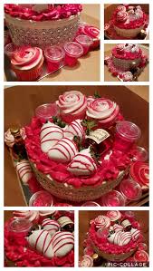 Another Full Loaded Henny Cake With Diamond Bling Covered Berries Jello Shots Cupcakes Hennessy Minis Liquor Cake 21st Birthday Cakes Alcohol Cake