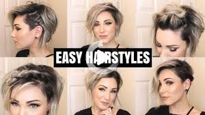 These short celebrity hairstyles are stunning, and some could even be done from the comfort (and safety) of your own home. Pin On Easy Hairstyles For Short Hair