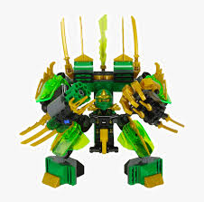17 free lego ninjago movie printable activities online games. Lego Ninjago Lloyds Mech Green Ninjago Robot Coloring Hd Png Download Kindpng