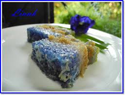 咖啡与面包的交响曲 linnh 蓝花西米娘惹糕 food desserts food coloring