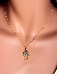Best Seller Hamsa Evil Eye Necklace 18kt Gold Filled Hand Of Etsy In 2021 Evil Eye Necklace Gold Evil Eye Necklace Eye Necklace