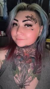 Tatted for the homie. I low key look super cute with a neck and face tattoo  💁🏻‍♀️ who knew!