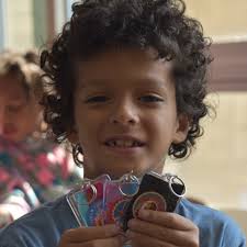 The kids at Camp Possible got creative this week making keychains that will  be available for purchase at our upcoming Make Camp Possible event this  November (more details coming soon!). Thank you