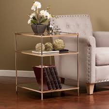 Picture gallery of upton home adelie mirrored coffee cocktail table. Upton Home Jacana Gold Side Or End Table