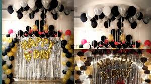 Celebration party card with elements outline icons. Diy Balloons Birthday Party Decoration Birthday Background Decoration Ideas At Home Ballons Arch Youtube