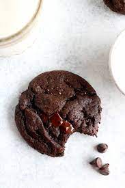 No funny ingredients, no chilling time, etc. The Best Chewy Double Chocolate Chip Cookies Del S Cooking Twist