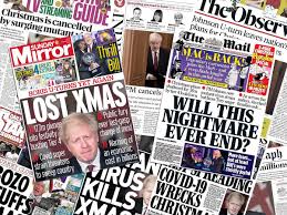 Find a newspaper search obituaries. Tier 4 How Uk Newspapers Are Reacting To Boris Johnson Cancelling Christmas The Independent