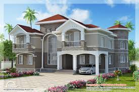 Is video mein mene 25x40 house plan g+1 (floor plan) uska 3d elevation aur sath hi uska 2d interior design view detail mein bataya he.iske. 4 Bedroom Double Floor Indian Luxury Home Design Kerala Home Design And Floor Plans 8000 Houses