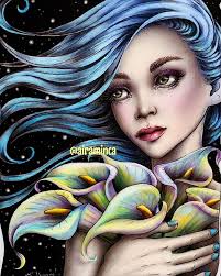 46 отметок «Нравится», 6 комментариев — Maria (@airaminca) в Instagram:  «Calla lily fairy 🧚‍♂️ #fairiescoloringbook #christinekarron #cretacolor  #polychromospencils…»