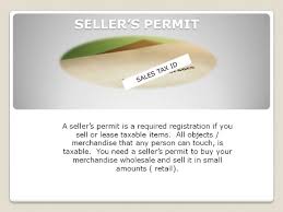 Maybe you would like to learn more about one of these? Sellerspermit