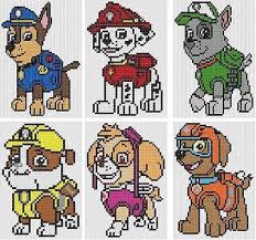 Do you have a rubble pattern? 130 Cross Stitch Paw Patrol Ideas Paw Patrol Cross Stitch Cross Stitch Patterns