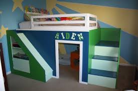 Works with the loft bed and the loft bed big bookcase plans. My First Build Queen Size Playhouse Loft Bed Ana White