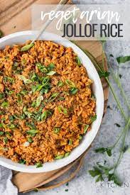 Vegetarian Jollof Rice Vegan Too Fork In The Kitchen Recipe Jollof Rice Easy Rice Recipes Vegetarian