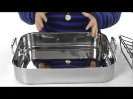 Check spelling or type a new query. Le Creuset Large Roasting Pan Set Sku 8108328 Youtube