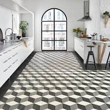Top 2020 Kitchen Design Trends 2 Statement Floors Let Your Floor Do The Talking By Combining Bo In 2020 Art Deco Kitchen Vinyl Flooring Kitchen Kitchen Decor Trends