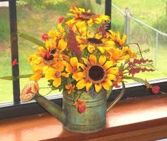 Pin By Carole Mccoy On Holiday Decorations Sunflower Arrangements Fall Floral Arrangements Fall Flower Arrangements