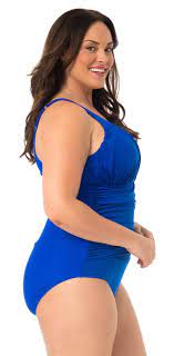 Plus Size Bathing Suits From Caribbean Sand These Plus Size Swimsuits For Women Are A Flattering And Appropriat Women Swimsuits Plus Size Swimsuits Swimsuits