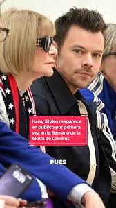 Harry Styles reaparece en la Semana de la Moda de Londres