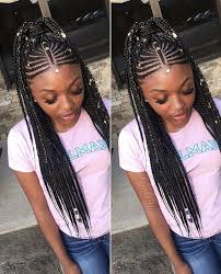 Pin By Christeena Thomas On Hair African Hair Braiding Styles Hairdo For Long Hair Braided Hairstyles