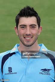 Steffan Jones of Derbyshire CCC poses for a portrait at The County... News  Photo