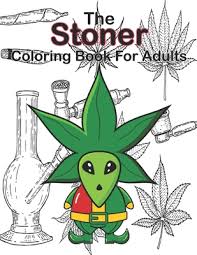 Alice in wonderland coloring page for adults. The Stoner Coloring Book For Adults Psychedelic Trippy Ilustrations Psychedelic Coloring Books For Adults Paperback Eight Cousins Books Falmouth Ma