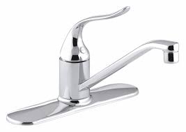 Best deals and discounts on the latest products. Kohler Straight Kitchen Sink Faucet Manual Faucet Activation 1 80 Gpm 45nc51 K 15171 F Cp Grainger