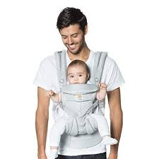 Ergobaby Omni 360 Cool Air Mesh Ergonomic Baby Carrier All Carry Positions Newborn To Toddler Pearl Grey Mesh Baby Ergonomic Baby Carrier Baby Carrier