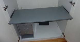 Einbau Arbeitsplatz Fur Pax Schrank Von Ikea Pax Schrank Schreibtisch Schrank Pc Schrank