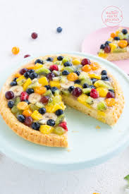 Einfacher Obstkuchen Boden Obstkuchen Lebensmittel Essen Backen Macht Glucklich