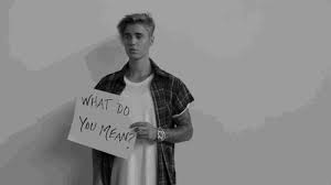 He repeats the title what do you mean? 28 times throughout the song. Best Justin Bieber What Do You Mean Gifs Gfycat