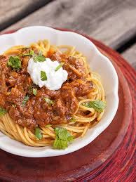 Trusted beef pasta recipes from betty crocker. Ethiopian Style Beef Spaghetti Recipe Spice Trekkers