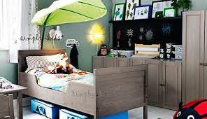 Ikea Vandring Rav Duvet Cover 2 Pc Set Twin Kids Bed Children Forest Fox New 54 50 Picclick