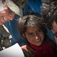 U.S. Marine Corps GySgt. Edwin Jean-Francois, a civil