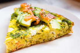 It doesn't even need cooking! Easy Smoked Salmon And Herb Frittata Abra S Kitchen