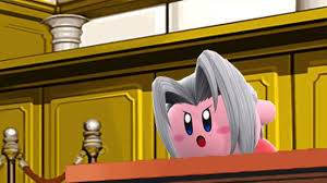 Kirby troll face is from here, none of these images are used with permission, copyright infringement is not intended. Superds64 On Twitter No Phoenix Wright But Kirby Confirms Miles Edgeworth Still Made It Lythero